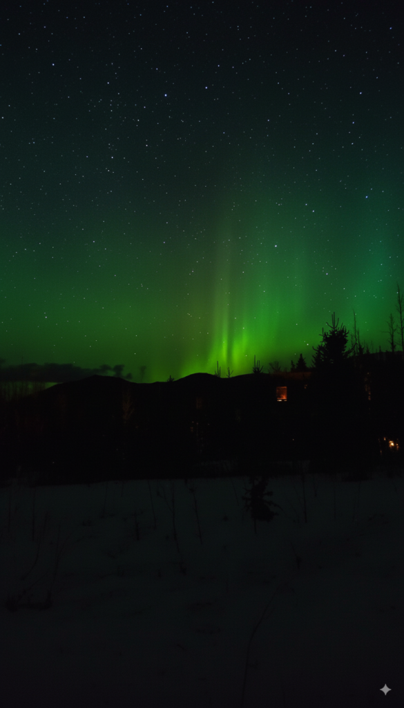 Aurora boreal Canadá